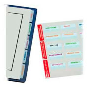 Redi-Tag® imprimable Laser comprimés, 2 "x 7/8", blanc, 300 Tabs/Pack