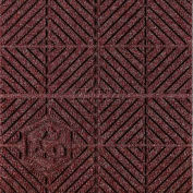 Dalle de moquette Premier Waterhog Eco 22177514000, Diagonal, 18" L X 18" W X 1/4 « H, brun châtaigne, 12-PK