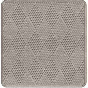Waterhog Cargo Mats with Classic Pattern, 36" x 35", Medium Gray - 3902570003070