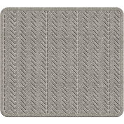 Waterhog Cargo Mats with Chevron Pattern, 31" x 27", Medium Gray - 3903570003070