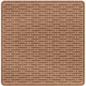 Waterhog Cargo Mats with Traction Pattern, 36" x 35", Medium Brown - 3906510003070