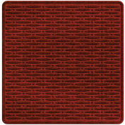 Waterhog Cargo Mats with Traction Pattern, 36" x 35", Red/Black - 3906550003070