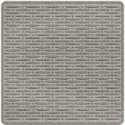 Waterhog Cargo Mats with Traction Pattern, 36" x 35", Medium Gray - 3906570003070