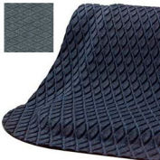 Hog Heaven® Anti Fatigue Mat Fashion Border 5/8" Thick 3' x 12' Gray