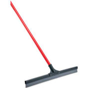 Libman Commercial Standard Duty Straight Floor Squeegee, Hard Rubber, 24" - 515 - Pkg Qty 6