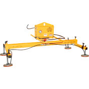 Univac Horizontal Twin Crossarm with 4 Pad Vacuum Lifter, 680 Lbs. Capacity