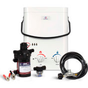 Eccotemp L5 Portable Tankless Water Heater W/ Flojet Pump & Strainer - 11kW, 1.5 GPM