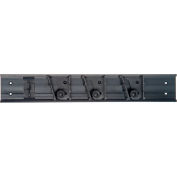 Carlisle Roll ' n système de Grip™ de porte, noir, 18", rouleaux de crochet/1 3 - 4073100, qté par paquet : 12