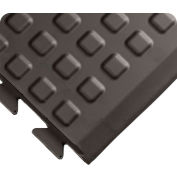 Wearwell® Rejuvenator Squared Runner End Female 5/8" Thick 2' x 5' Black