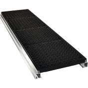 Wearwell® FOUNDATION Diamond-Plate-forme KIT 4"H x 18"W x 36"L