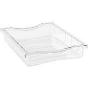 Clear Bin CCB-2 pour Tennsco Cubby Lockers 10-1/8"W x 13-3/4"D x 2-1/4"H
