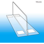 Thermo-Formed Shelf Dividers, 3"H, 10" Depth - Pkg Qty 50