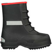 Winter-Tuff® 4 Buckle Ice Traction 12 » Overshoe, Mens Sz 12, Waterproof, Vulcanized Rubber, Blk