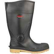Profil® Genou, Taille Homme 12, 15"H, Plain Toe, Cleated Outsole, Brown Upper, Crepe Sole