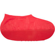 Boot Saver® couvre-chaussures jetables, moyen, hauteur de cheville, rouge, pack 100