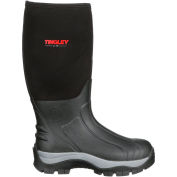 Tingley® Badger Isolated Fleece-Lined Boots, Plain Toe, Midsole, Deep Lug, 17"H, Blk, Taille 8