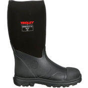 Tingley® Badger Neoprene Boots, Steel Toe, Upper Rubber Sole, Steel Shank, 15"H, Blk, Taille 10