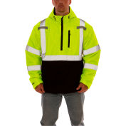 Tingley® Optix Jacket, Type R Class 3, Fluorescent Yellow/Green/Black, 5XL