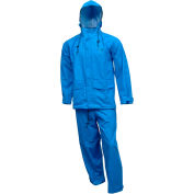 Tingley® S66211 Storm-Champ® 2 Pc costume, bleu Royal, joint capot, XL