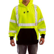 Job Sight™ Type R Class 3 Pullover Hoodie, Polyester, Lime, 4XL