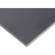 AIN plastiques PVC plastique feuille Stock, 48 po. L x 48 dans. L x 2. Épais, gris