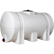 Réservoir de stockage en plastique de 325 gallons RomoTech 82124259 – rond, sur pattes