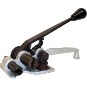 Teknika Heavy Duty Tensioner for Cord Strapping for 3/4"-1-5/8" Wide Strap Width, Black & Silver
