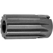 HSS Import Straight Flute Shell Reamer, RH Cut, 1-3/4" DIA x 1" Hole DIA x 3-1/2" OAL 12 flutes
