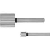 Pilote d’importations d’acier carbone pour chambrage Interchangeable, 1-1/4" DIA x tige 7/16" x 2-5/8" OAL