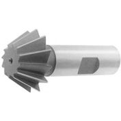 60 ° HSS Import Single Angle Chamfering Cutter, 1" DIA x 5/16" Cutter Width x 2-1/2" OAL