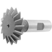 90 ° HSS Import Double Angle Shank Cutter, 3/4" DIA x 3/16" Cutter Width x 2-3/8" OAL