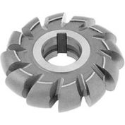 HSS Import Convex Milling Cutter, 1" Circle DIA x 4-1/4" Cutter DIA x 1-1/4" Hole