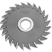 HSS Import Plain Teeth Side Milling Cutter, 8" DIA x 1/4" Face x 1-1/4" Hole