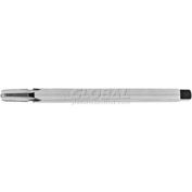 1/8-27 HSS Long Taper Import Pipe Tap, NPT, Ground, RH, 4 Flute, 4" OAL