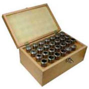 R8 Printemps Collet, ensemble de 27 pièces 1/16 à 7/8" rond, importation