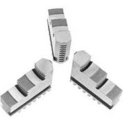Les mâchoires ID solide dur bison pour 4" mandrin 3 mors Scroll, 3 pces