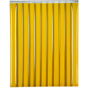 Global Industrial™ Welding Strip Door - 6'W x 6'H - 8 » Amber Tint PVC