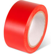 Global Industrial™ Safety Tape, 2"W x 108'L, 5 Mil, Red, 1 Roll