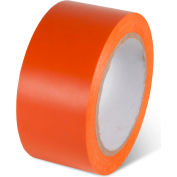 Global Industrial™ Safety Tape, 2"W x 108'L, 5 Mil, Orange, 1 Roll
