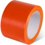 Global Industrial™ Safety Tape, 3"W x 108'L, 5 Mil, Orange, 1 Roll