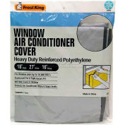 Frost King® Couvercle de climatiseur de petite fenêtre extérieure, 27 « L x 18 « L x 16 « H, Gris, qté par paquet : 12