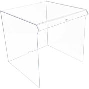 TrippNT Large Clear Acrylic Equipment Draft Shield, 18"W x 19"D x 18"H