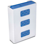 TrippNT™ Triple Economy Glove Box Holder, 11"W x 4"D x 15"H, White
