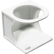 TrippNT™ Blanc HDPE 1000mL Grande Bouteille à support unique, 4-3/4 « L x 4-7 / 8 « P x 4-1 / 8 « H
