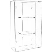 TrippNT™ Triple Side Loading Acrylic Glove Box Holder, 10 « L x 4 « P x 16 " H