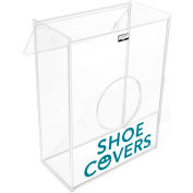 TrippNT™ Distributeur acrylique de petits vêtements pour couvertures de chaussures, 8-1/2"W x 11-5/8"H x 4-1/4"D