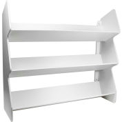 TrippNT™ PVC blanc Suture grande étagère de rangement, W 24" x 7 « D x 22" H