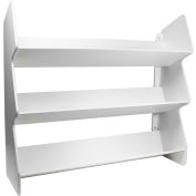 TrippNT™ PVC blanc Suture grande étagère de rangement, W 24" x 7 « D x 22" H
