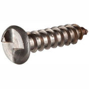 #8 x 1-1/2" Security Sheet Metal Screw - Round One-Way Head - 18-8 Stainless Steel - USA - 100 Pk