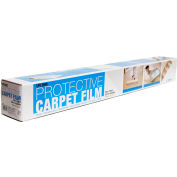 Trimaco 36" x 200' Adhesive Film for Carpets, Clear Film, Polyethylene - 63620